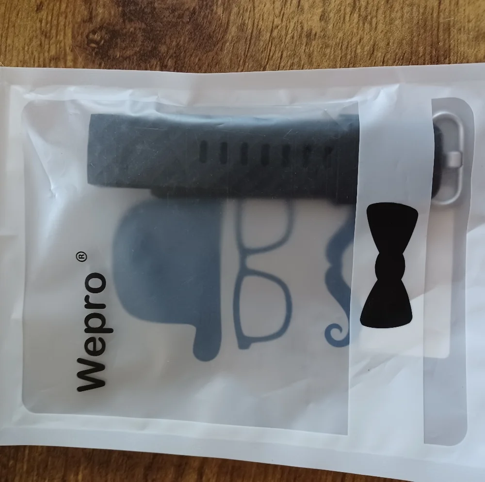 Wepro waterproof latex band for Apple watch slate